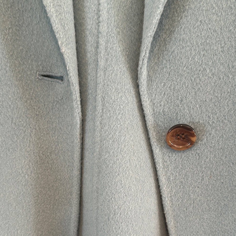 Talbots Blue Jacket Wool Blend - Picture 3 of 3